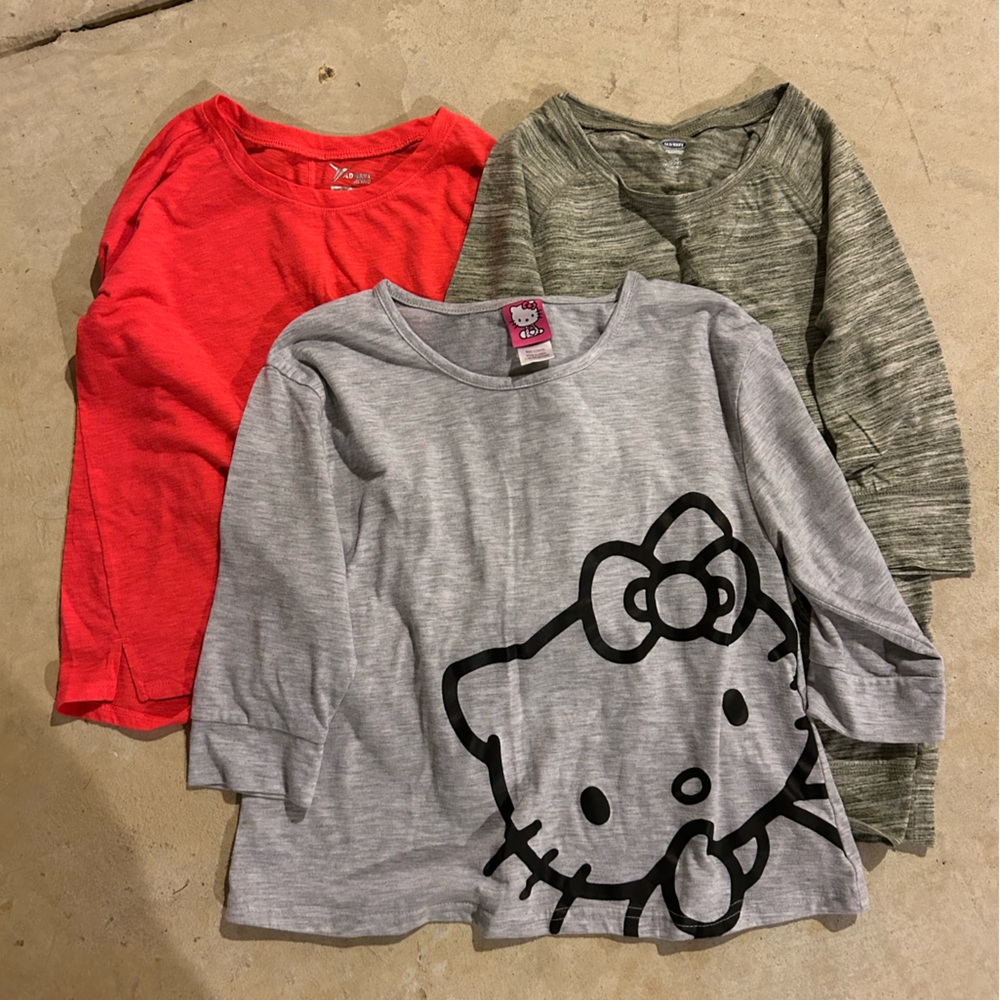 Hello Kitty Gray Kids Top